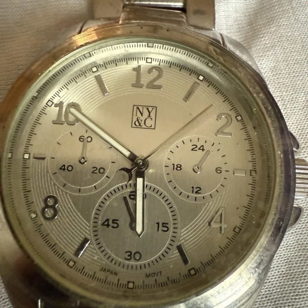 NYC Silver Women's Watch